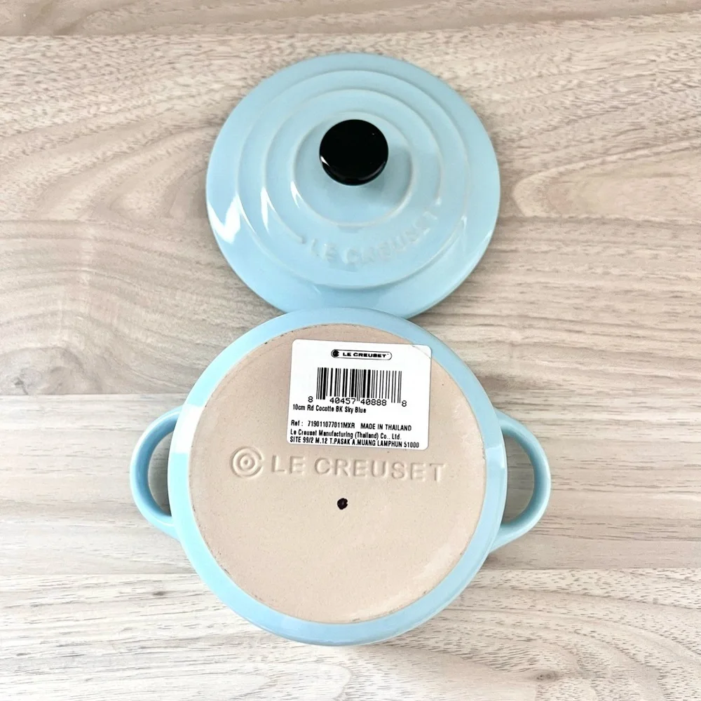 Le Creuset Mini Round Cocotte – 10cm | BK Sky Blue